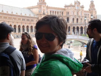 Thats me - Easter in Seville