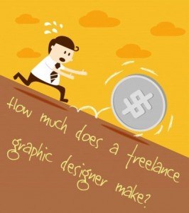 How much does a freelance graphic designer make