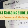 Guest Blogging on Diana Freelance and Marketing Blog