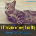 Work Freelance or Keep Day Job - How to Decide