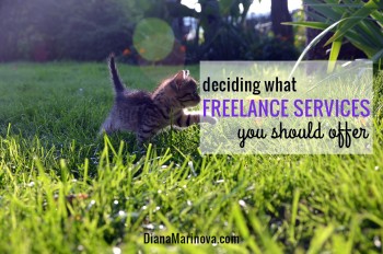 Deciding What Freelance Services to Offer