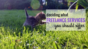 Deciding What Freelance Services to Offer